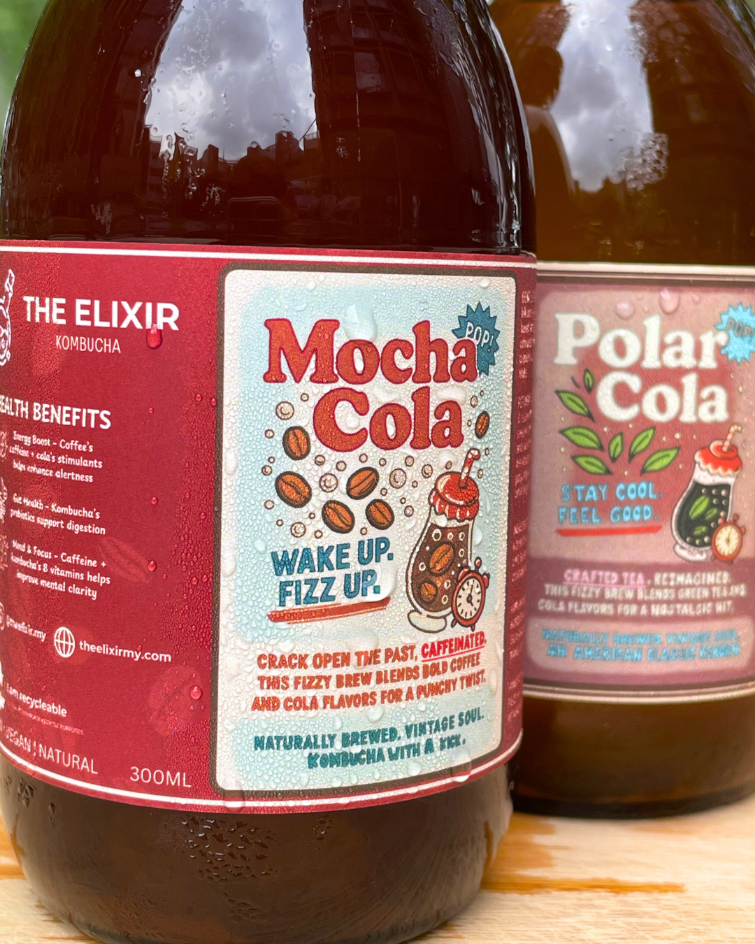 ☕Mocha Cola - Seasonal Coffee Kombucha