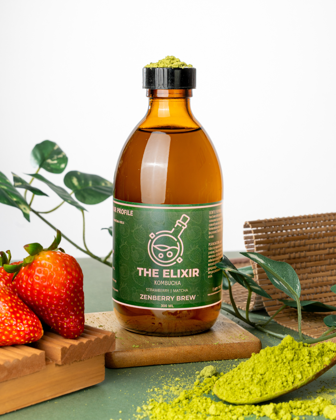 🍃Zenberry Brew – The Elixir Kombucha