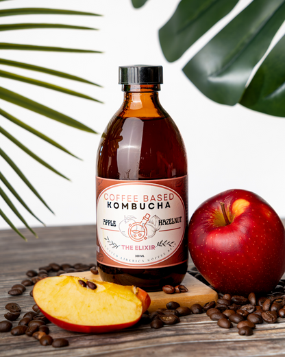 ☕Apple & Hazelnut Coffee Kombucha