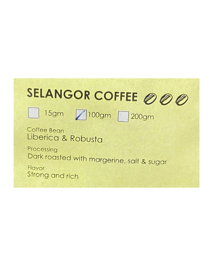 Selangor Liberica & Robusta Coffee