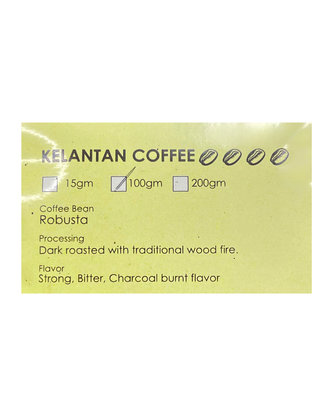Kelantan Robusta Coffee