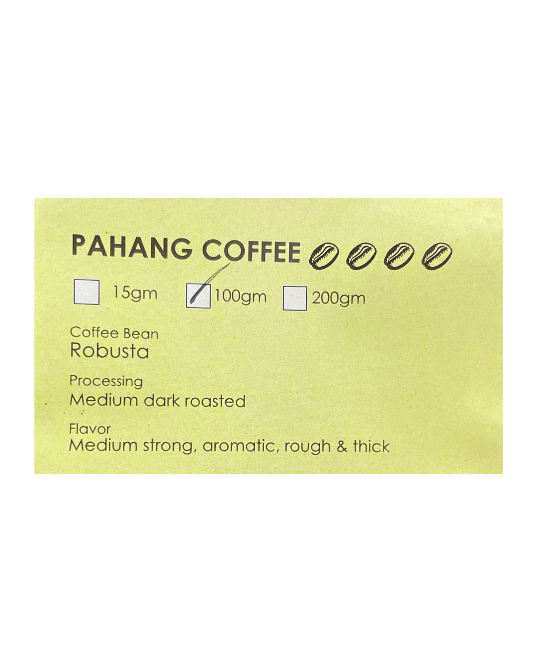 Pahang Robusta Coffee