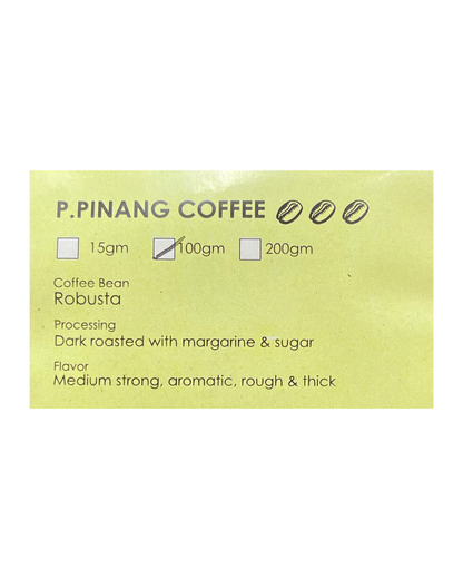 Pulau Pinang Robusta Coffee