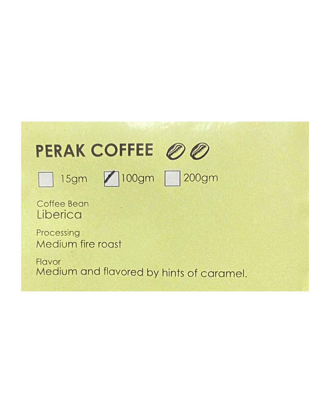 Perak Liberica Coffee