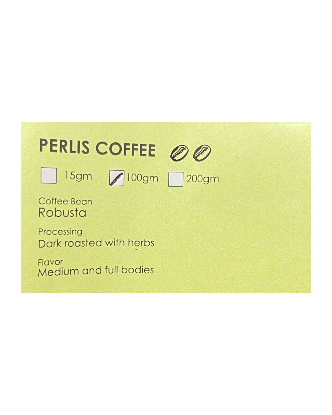 Perlis Robusta Coffee
