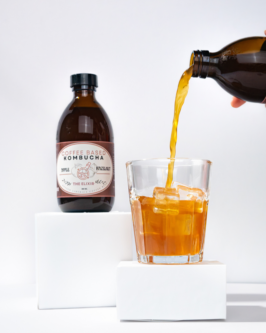 ☕Apple & Hazelnut Coffee Kombucha